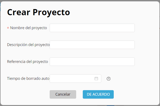 4.2.1 GESTIONAR PROYECTO(2)