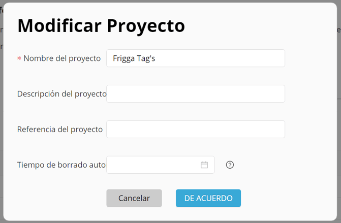 4.2.1.1 EDITAR PROYECTOS(5)