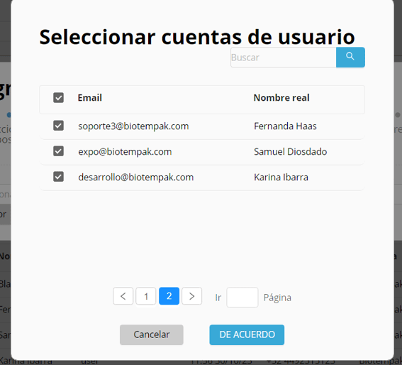 4.6.4.2 SEGUNDO PASO, SELECCIONAR LAS CUENTAS A ASIGNAR LOS DISPOSITIVOS(2)