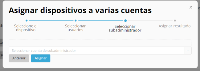 4.6.4.3 TERCER PASO, SELECCIONAR UN SUBADMINISTRADOR (OPCIONAL)(1)