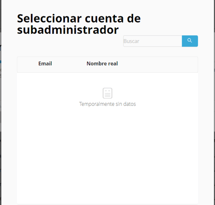 4.6.4.3 TERCER PASO, SELECCIONAR UN SUBADMINISTRADOR (OPCIONAL)(2)